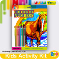 EPRO CA8811C wholesale diy painting set, horse picture coloring by numbers for child